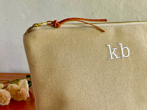 Personalized Makeup Bag